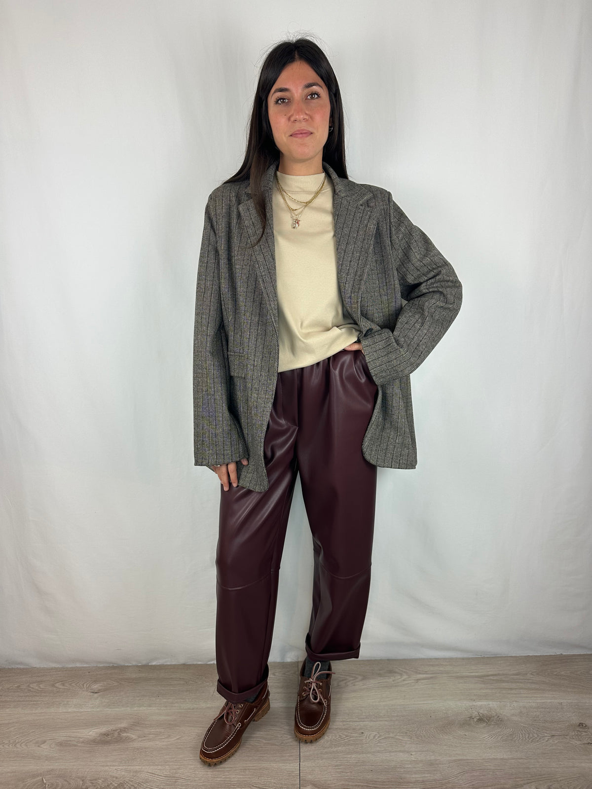 BLAZER GESSATO ANTRACITE