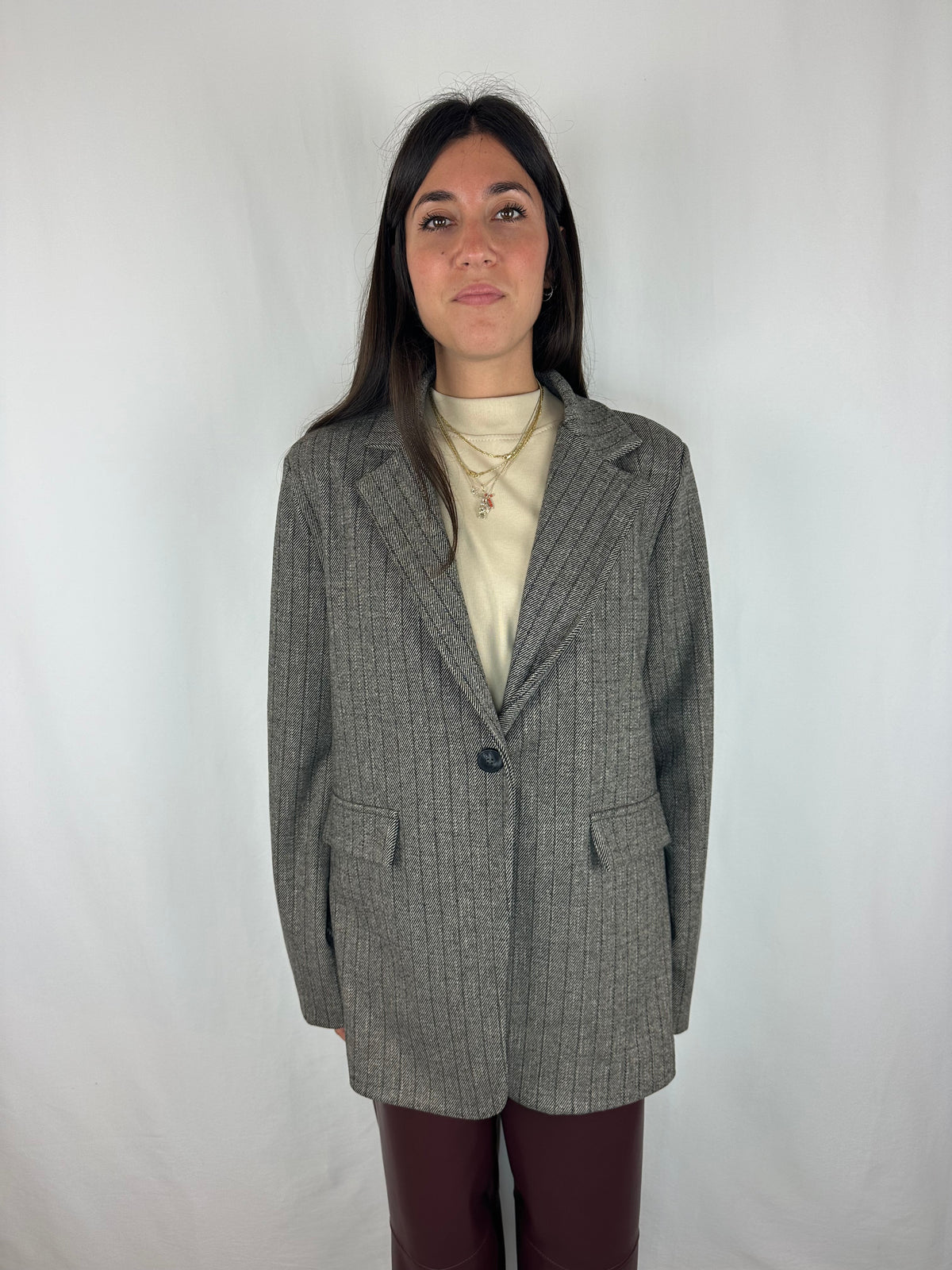 BLAZER GESSATO ANTRACITE