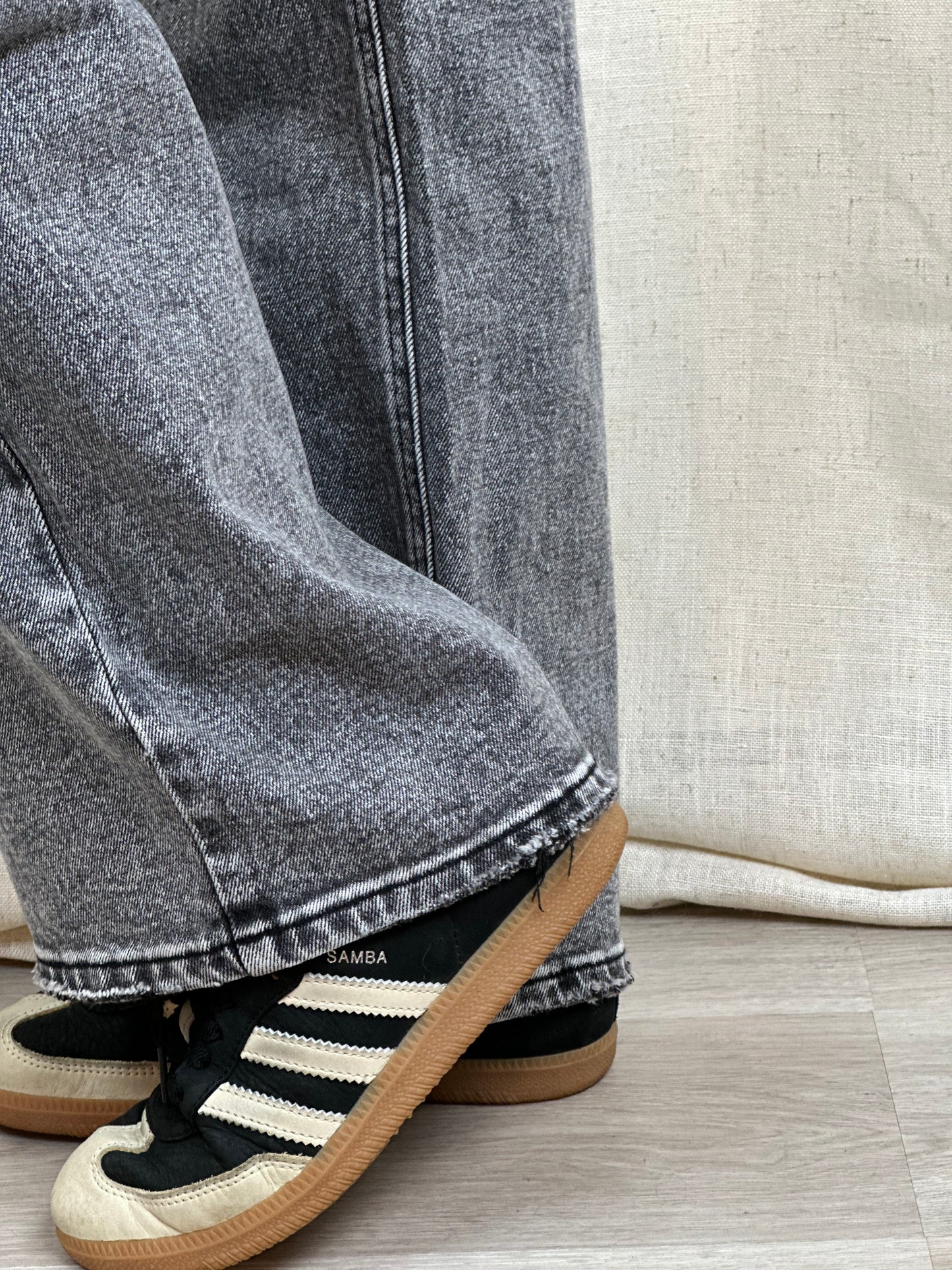 JEANS GRIGIO STRAIGHT