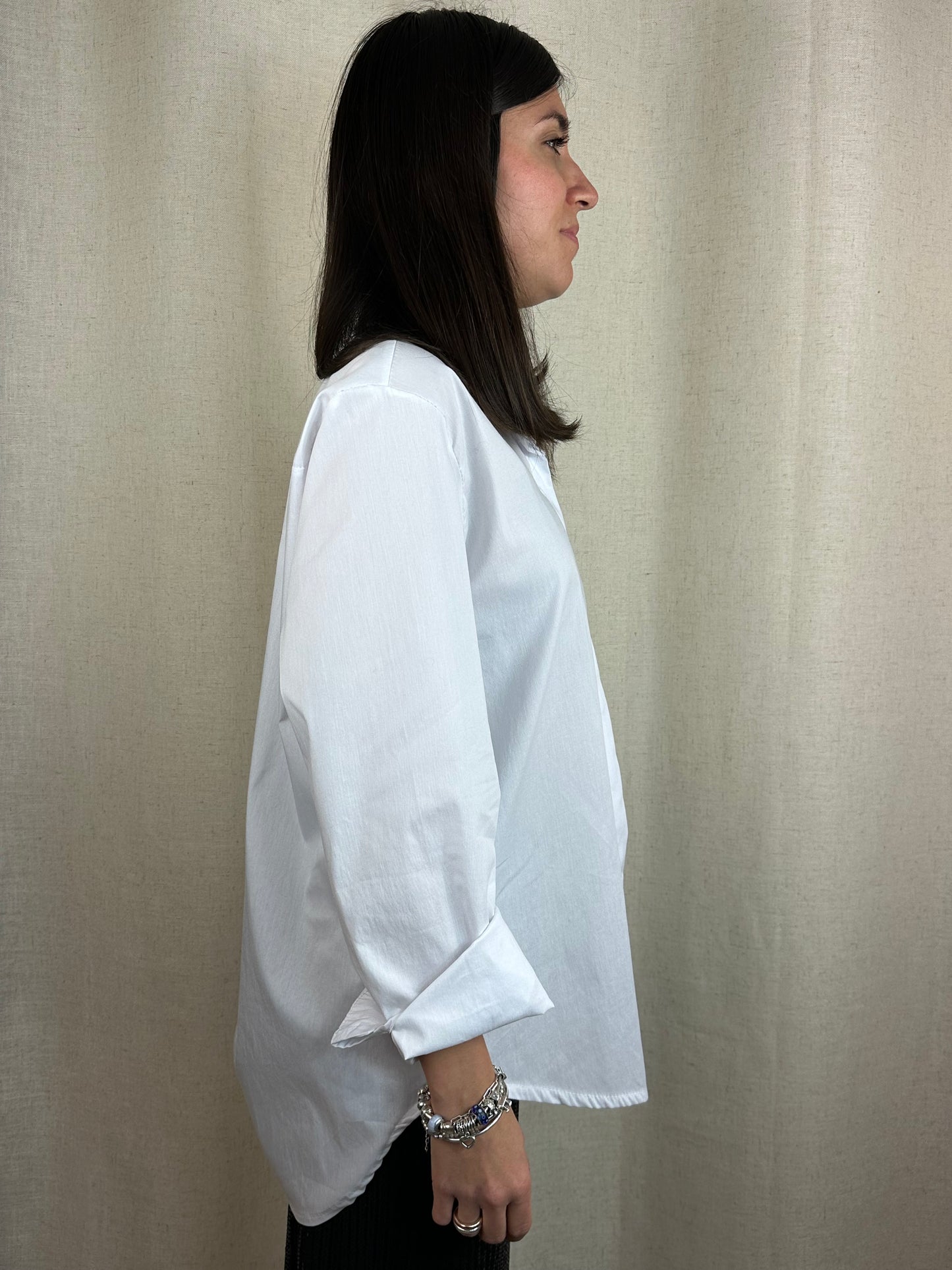 CAMICIA BIANCA OVERSIZE