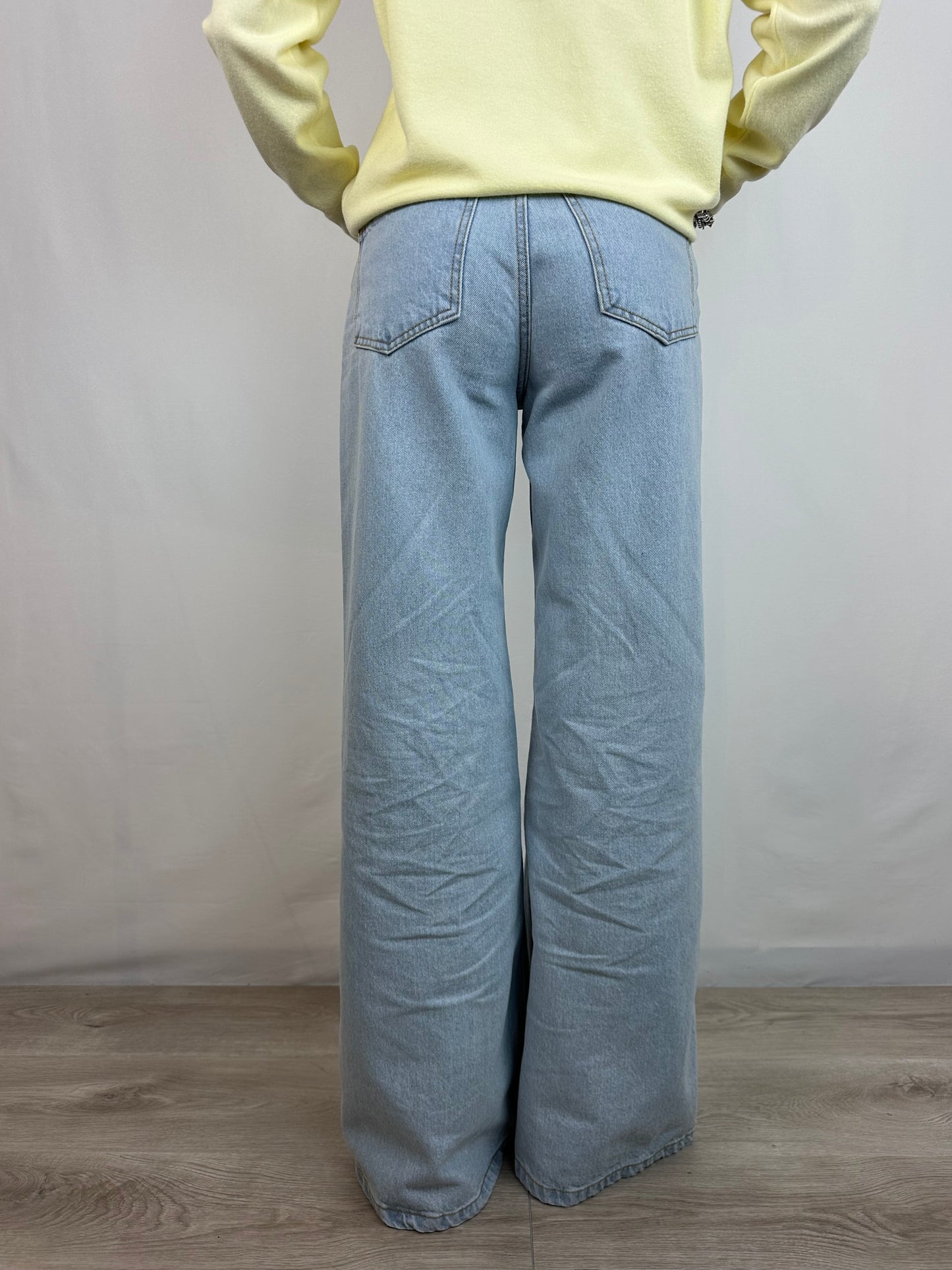 JEANS CHIARO A PALAZZO