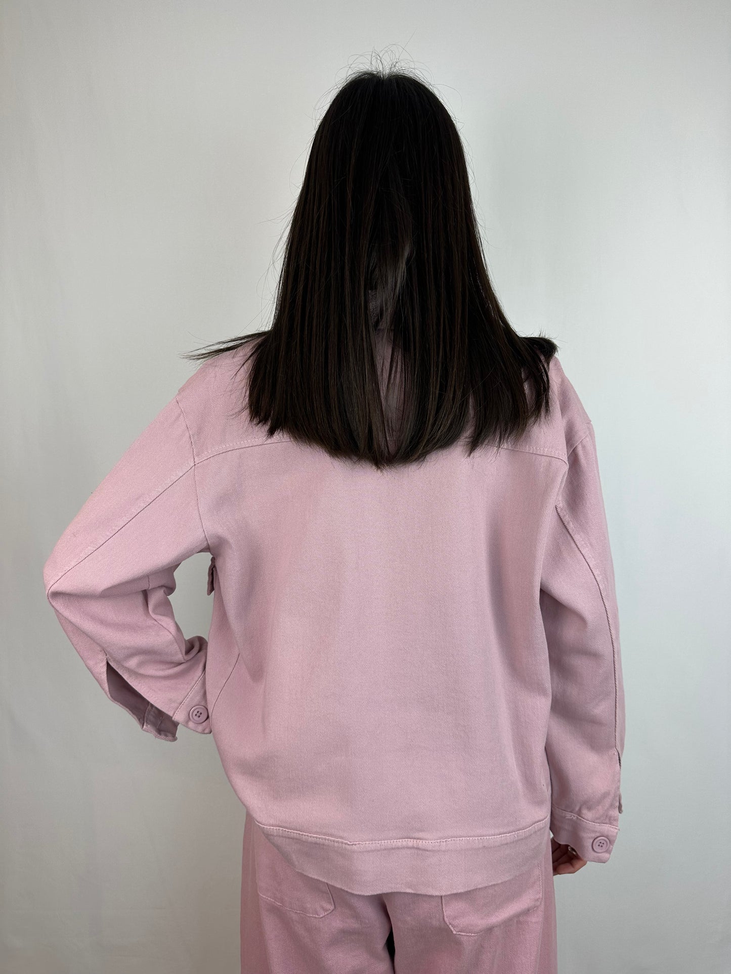 GIUBBINO ROSA COTONE