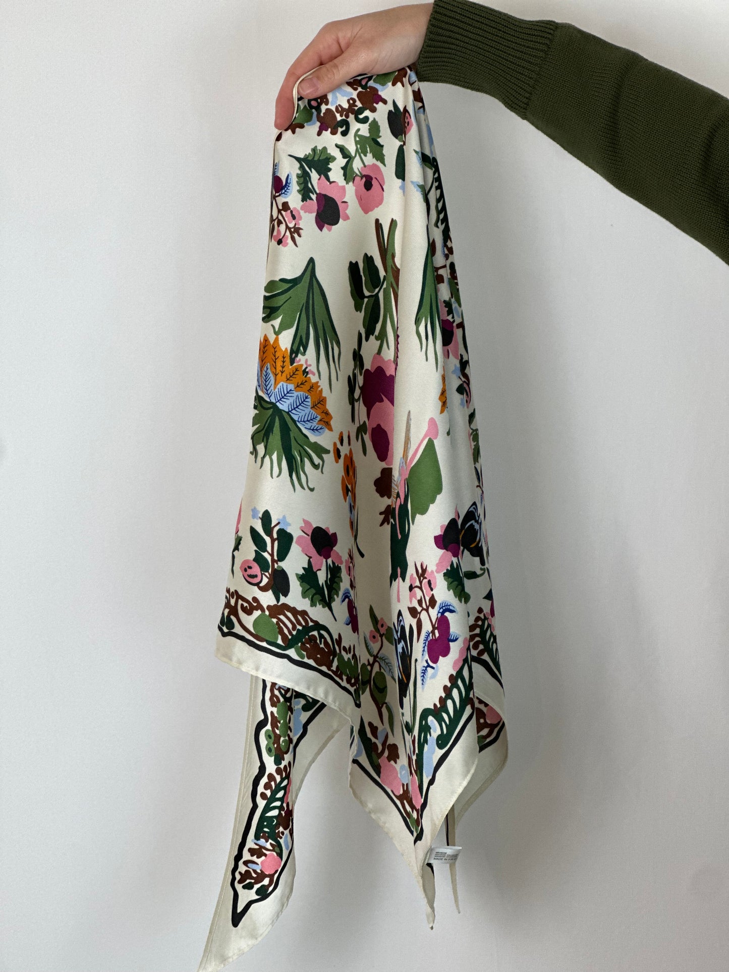 FOULARD PANNA DISEGNI MULTICOLOR