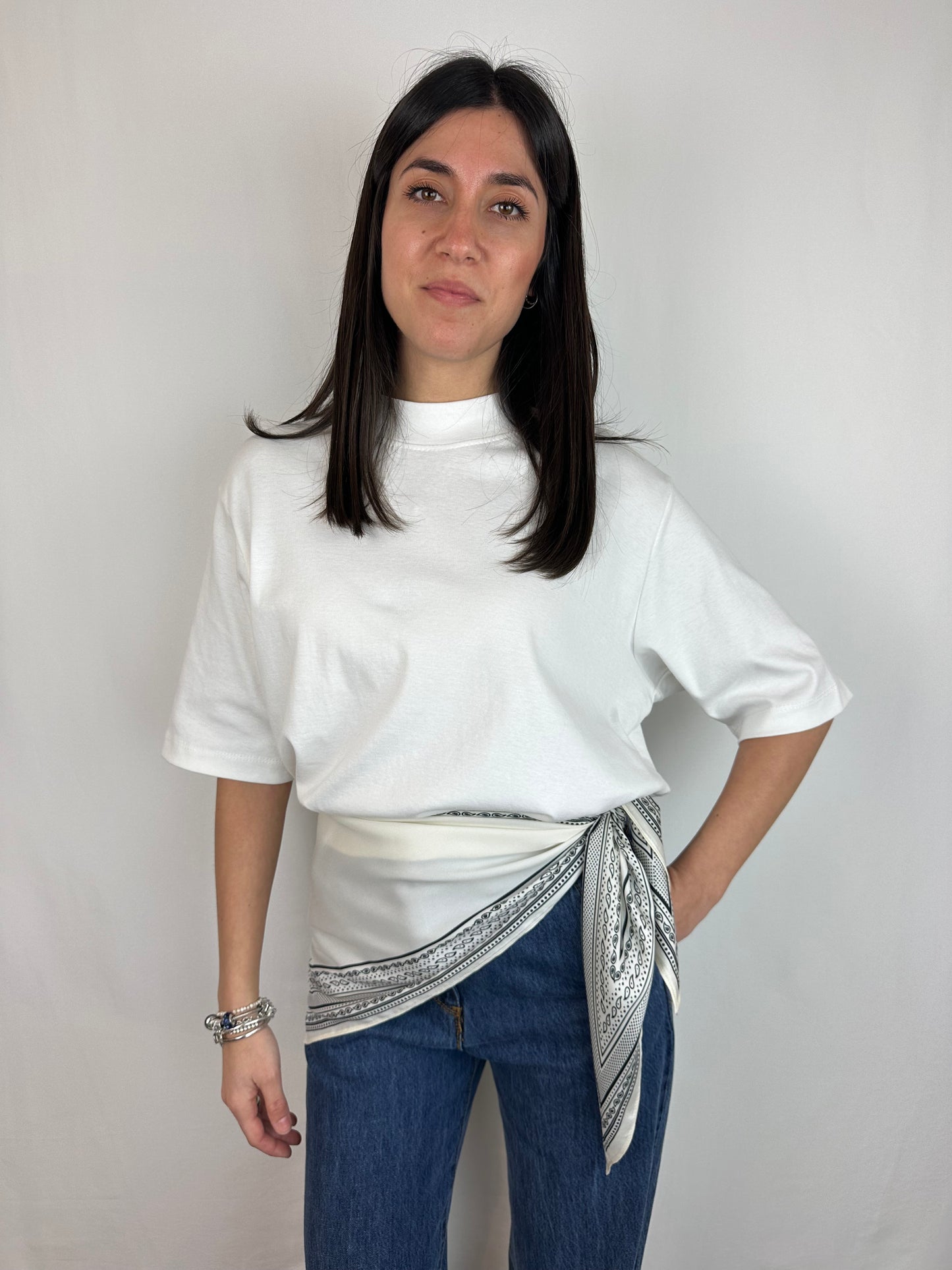 FOULARD PANNA FANTASIA PAISLEY