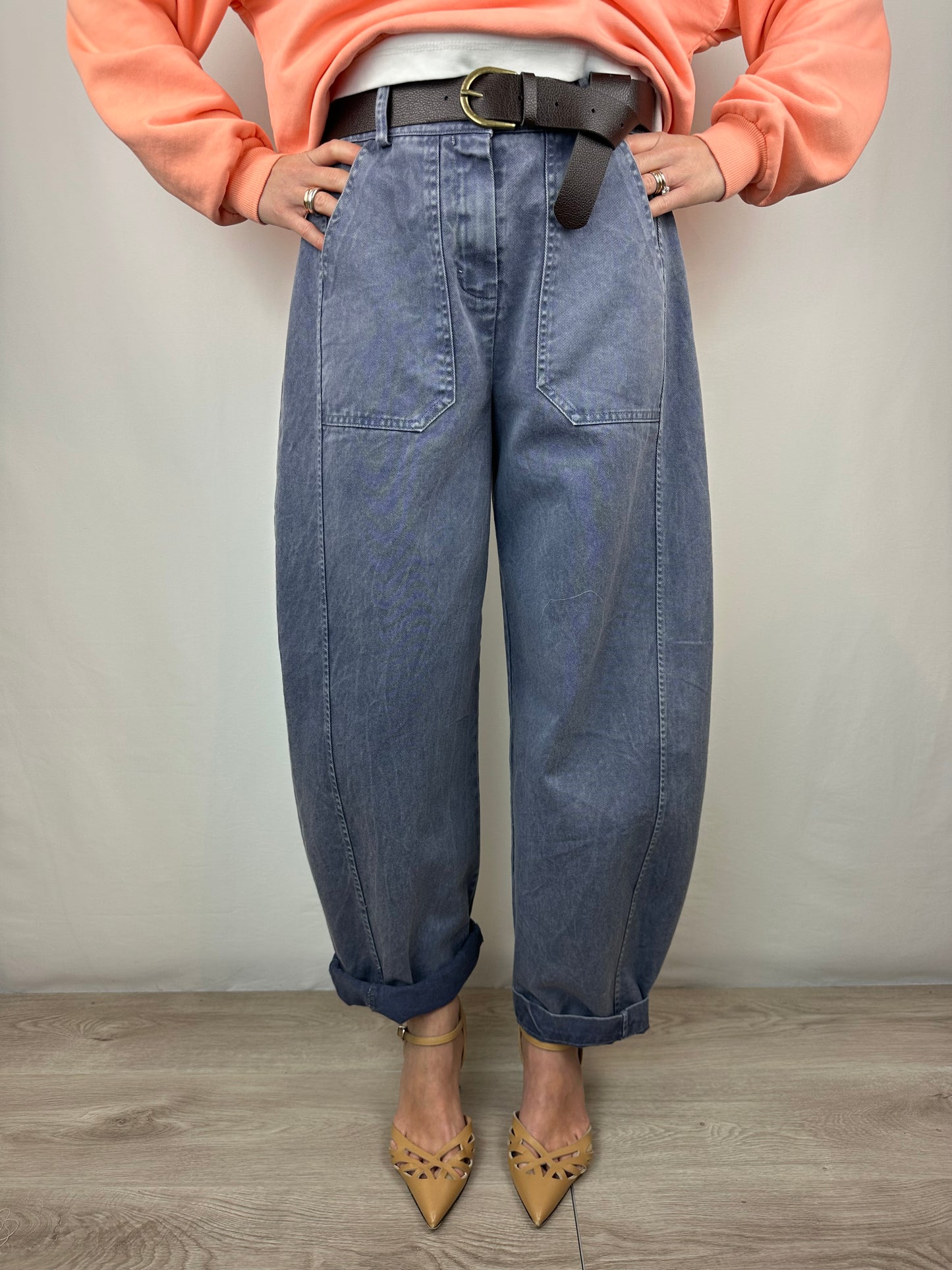 JEANS BLU AVIO