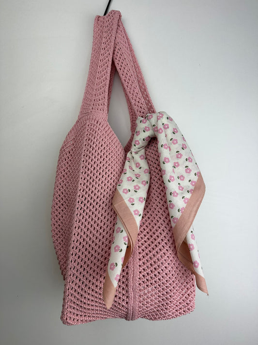 BORSA ROSA UNCINETTO