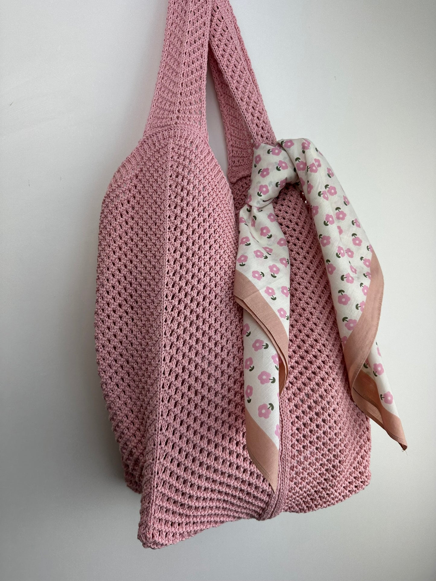 BORSA ROSA UNCINETTO