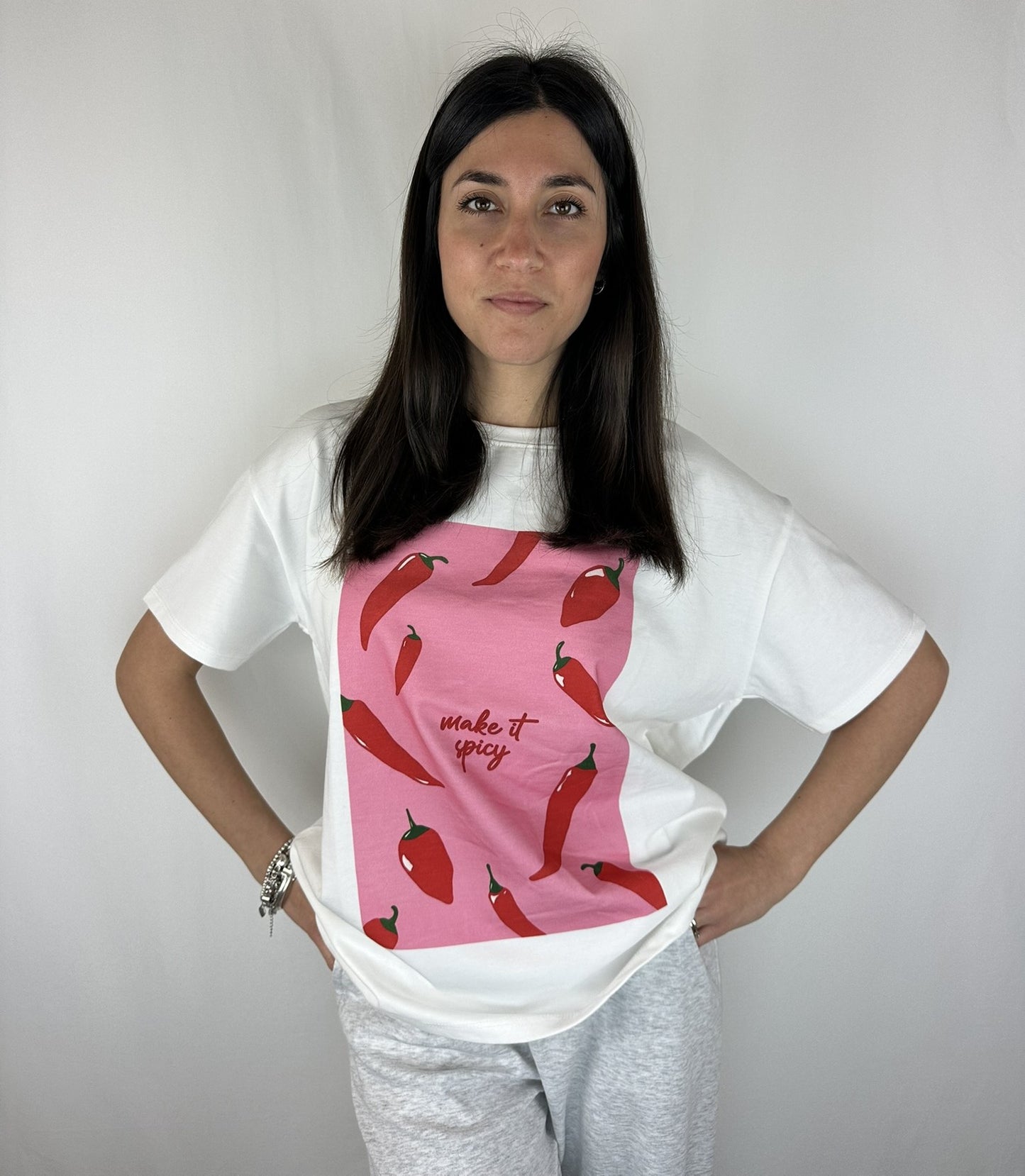 T-SHIRT STAMPA SPICY