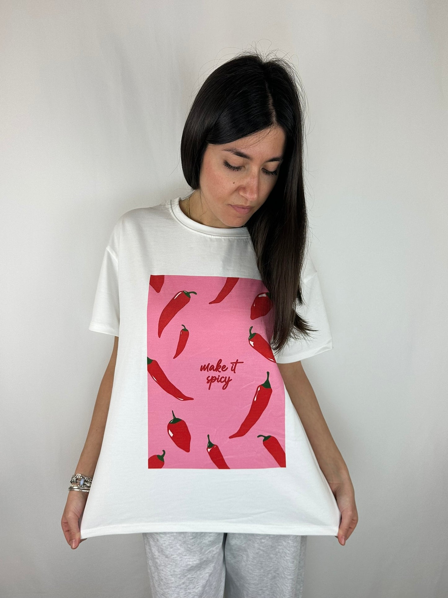 T-SHIRT STAMPA SPICY