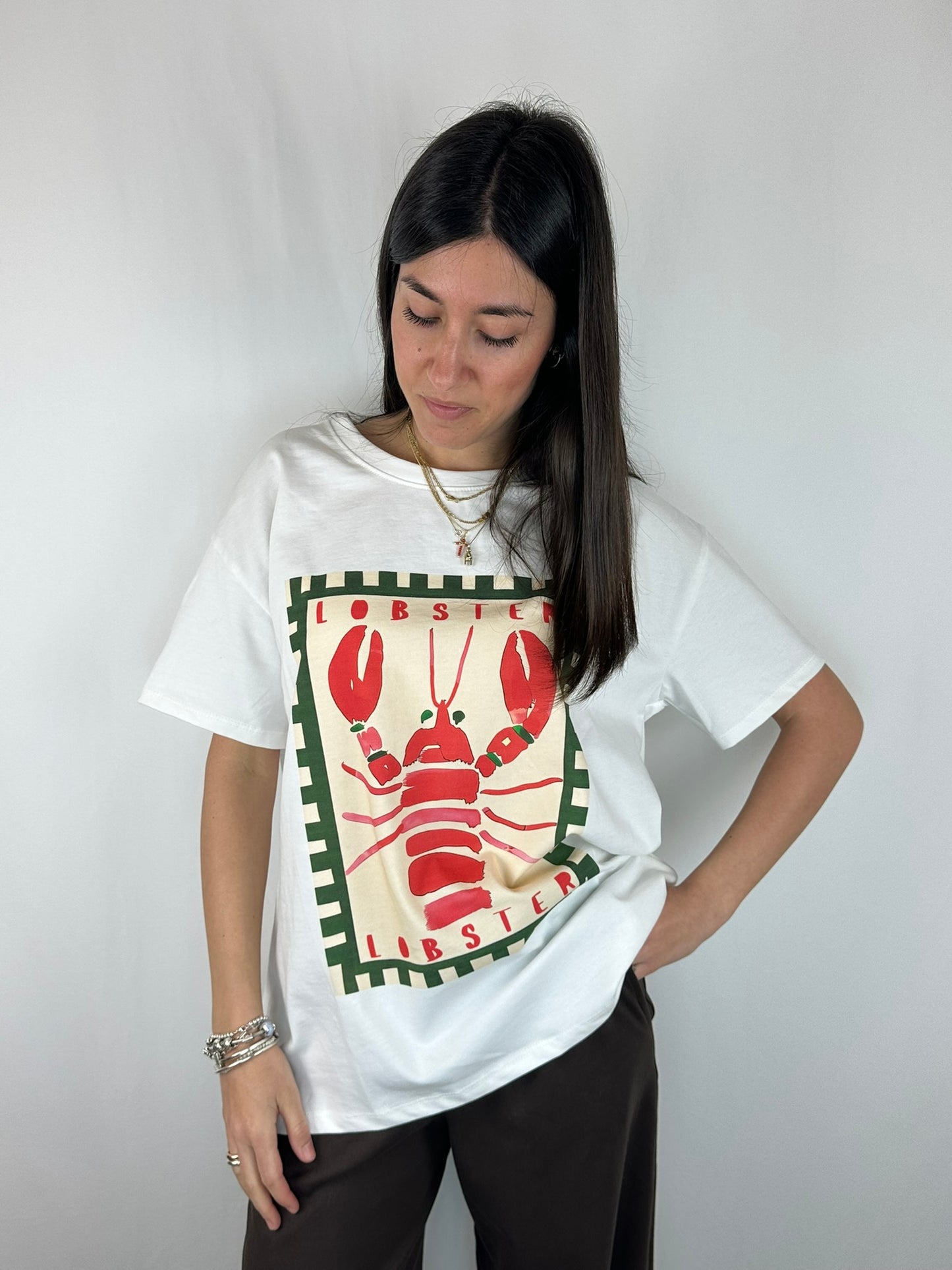 T-SHIRT STAMPA LOBSTER