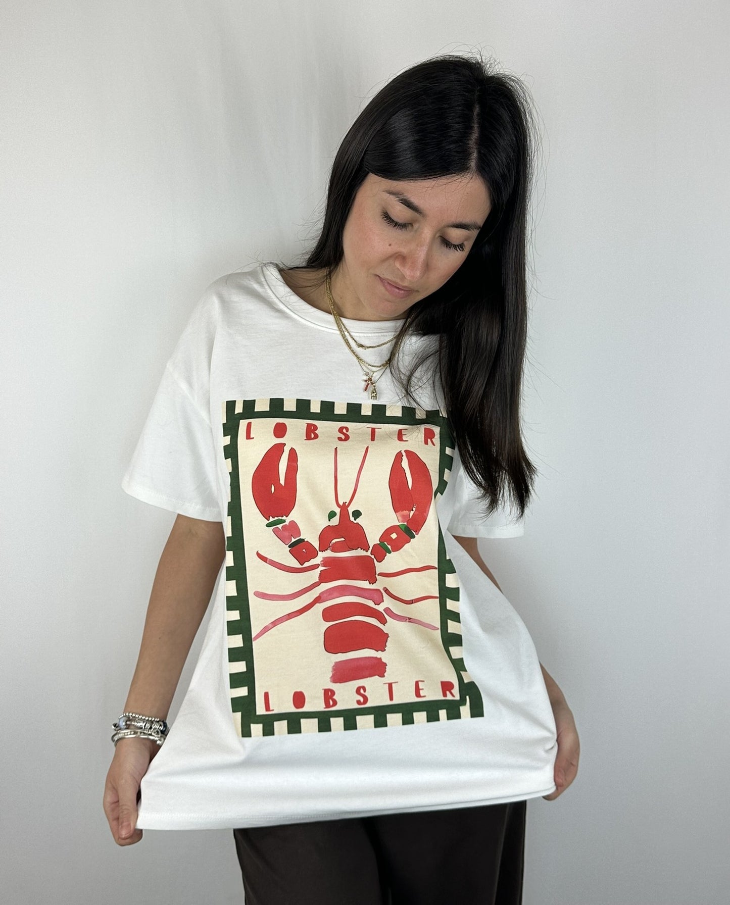 T-SHIRT STAMPA LOBSTER