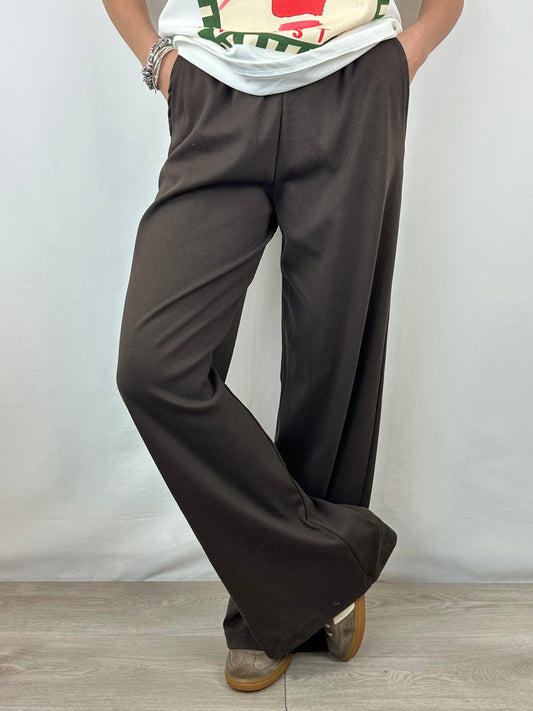 PANTALONE TUTA MARRONE