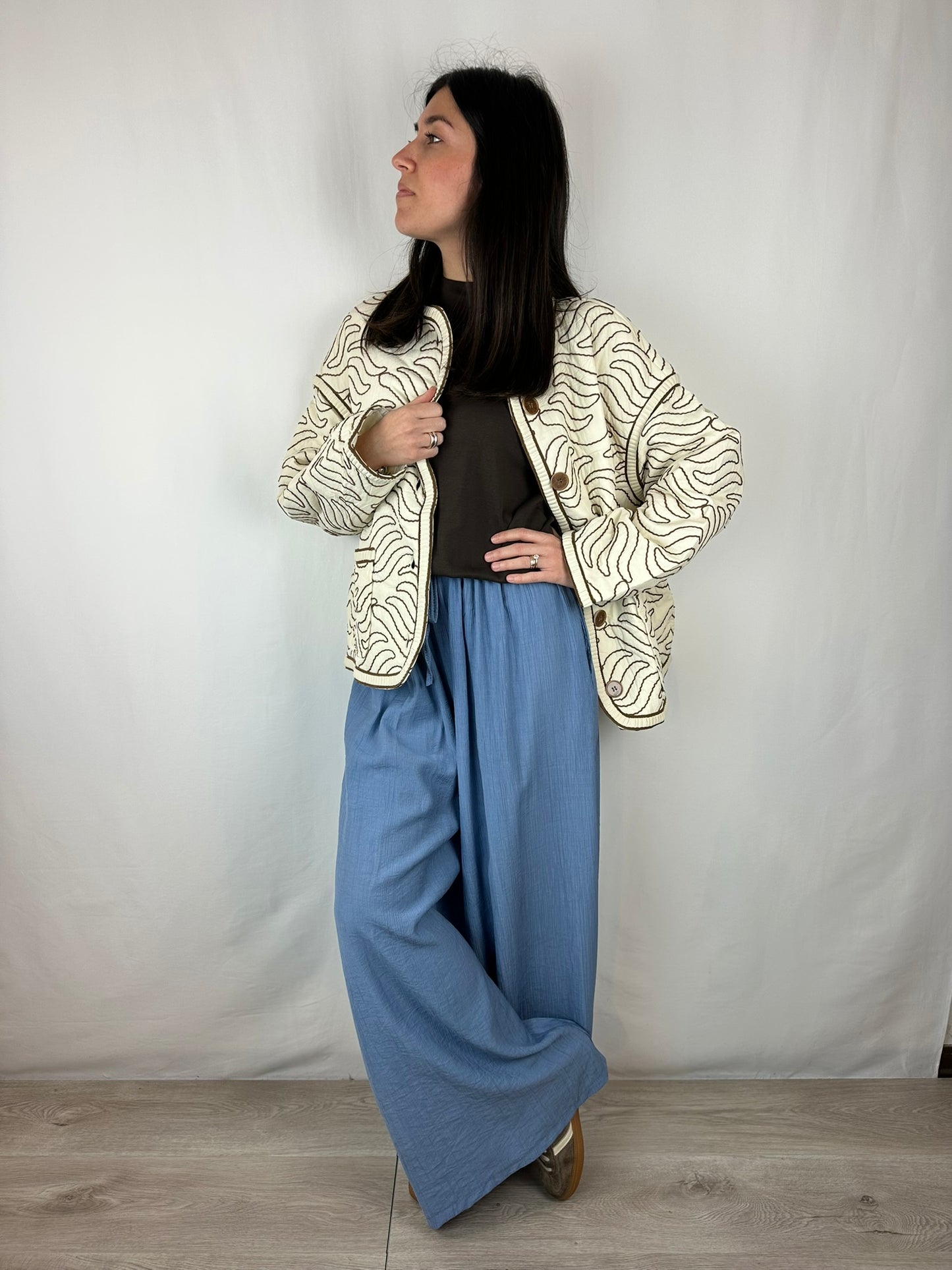 PANTALONE AZZURRO