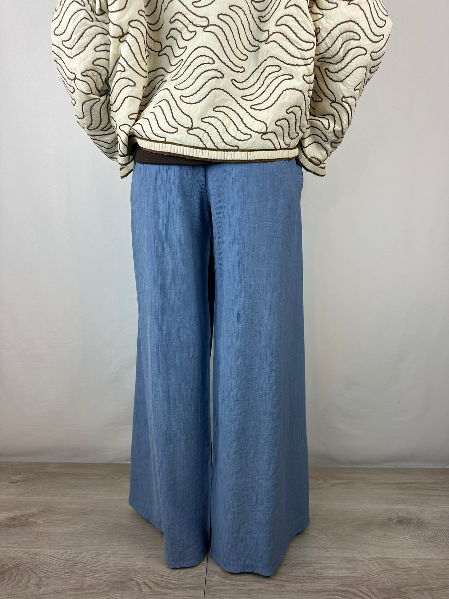 PANTALONE AZZURRO