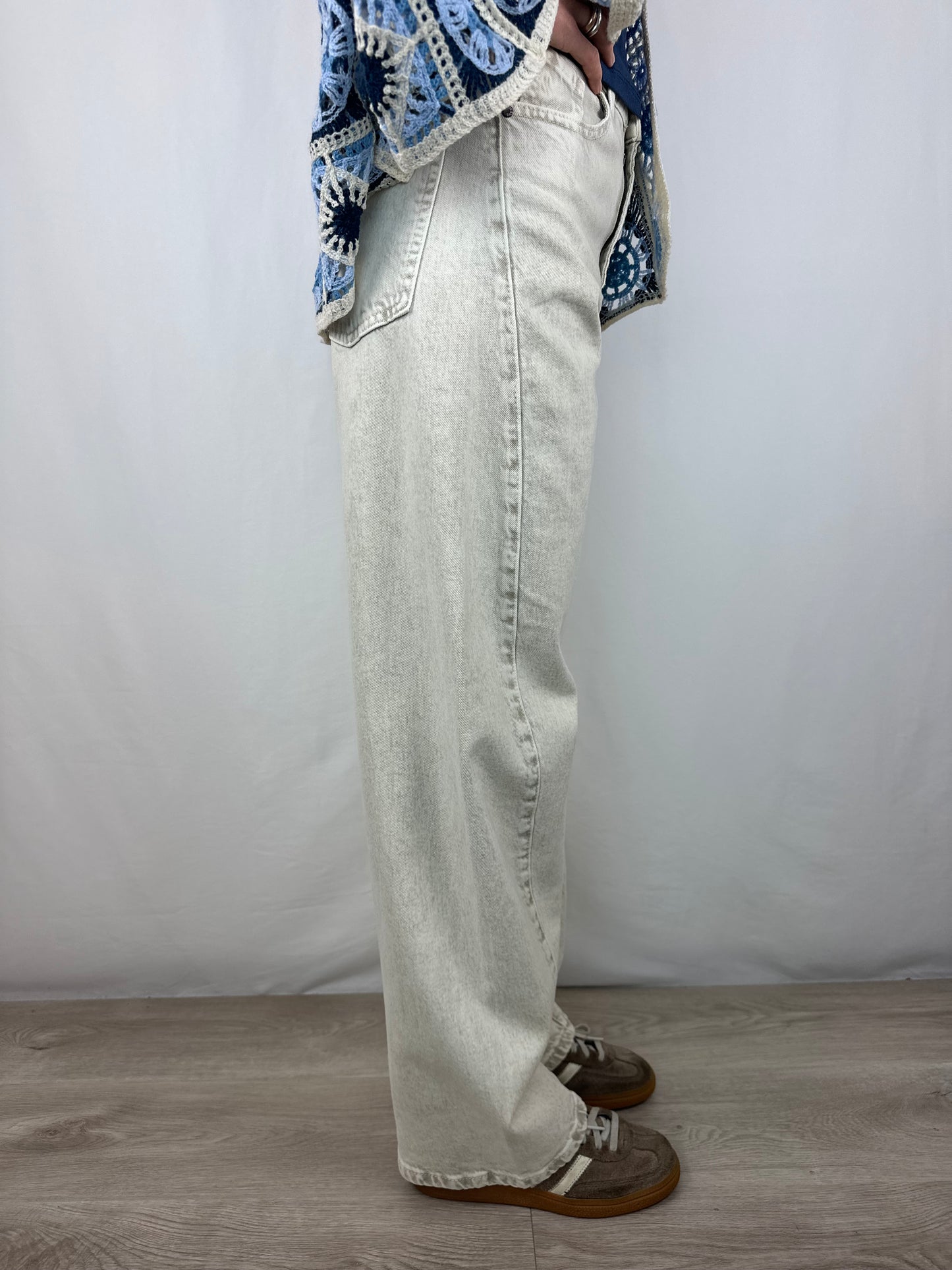 JEANS CHIARI MARMORIZZATI