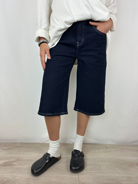 BERMUDA DENIM SCURO