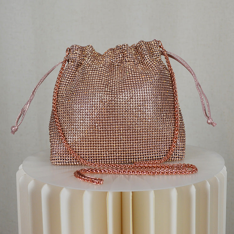 BORSA A SACCHETTO ROSA