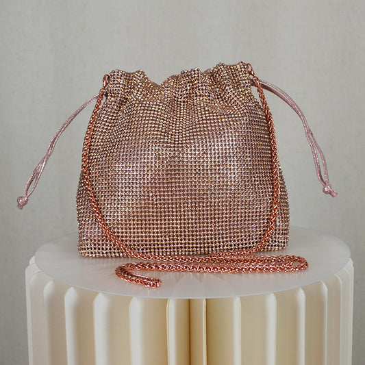 BORSA A SACCHETTO ROSA