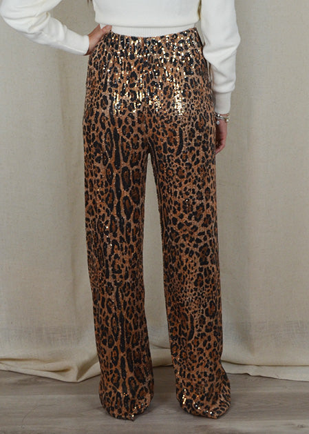 PANTALONI MACULATI PAILLETTES